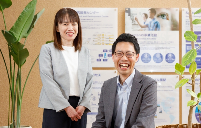 患者さんに届く一滴をデザイン