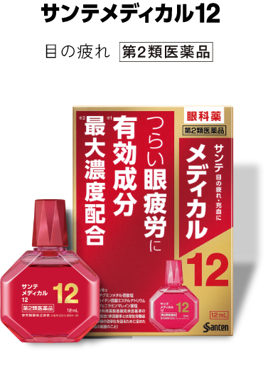 サンテ メディカル12 目の疲れ 第2類医薬品