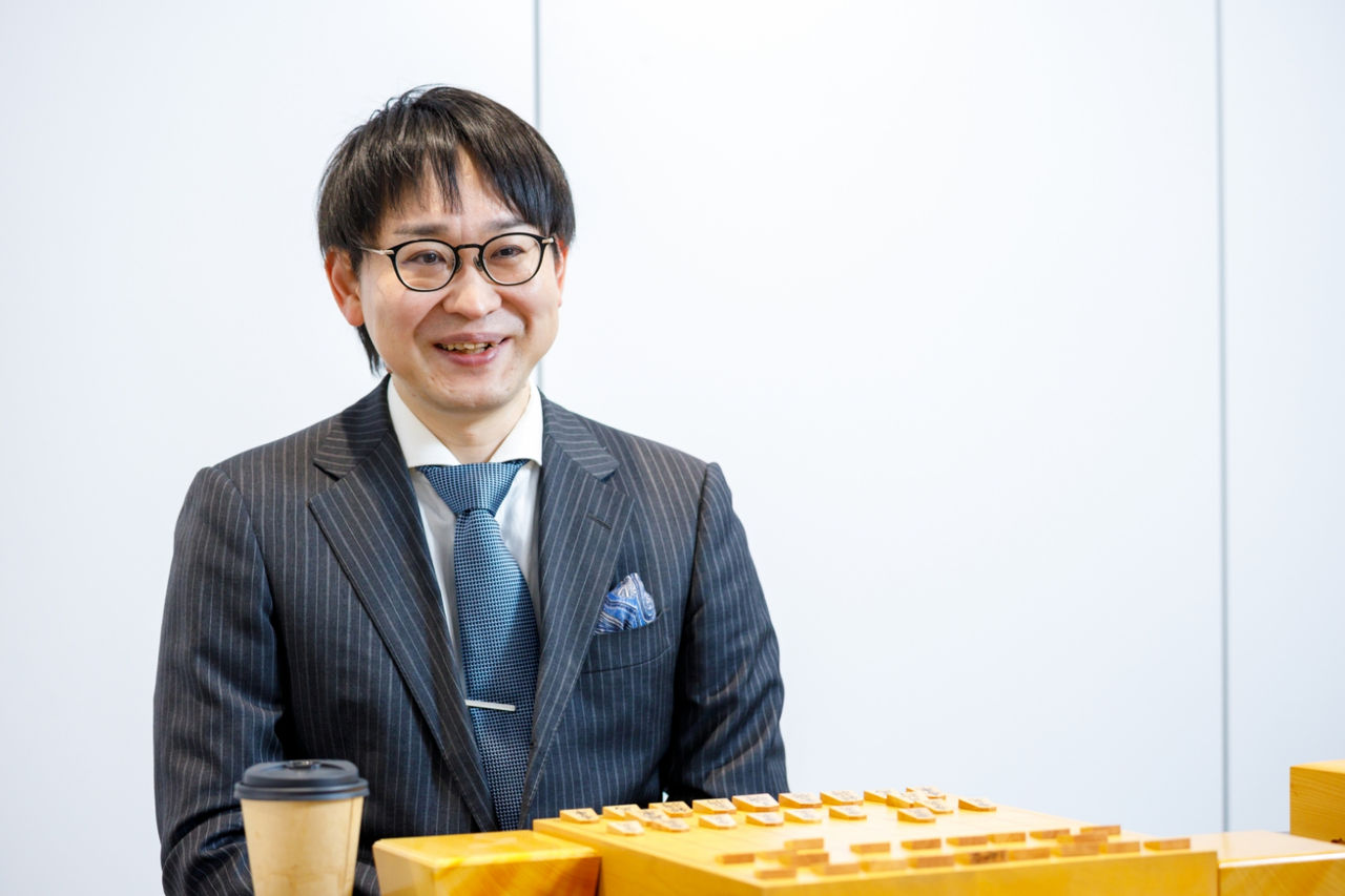 A photo of Takayuki during the interview