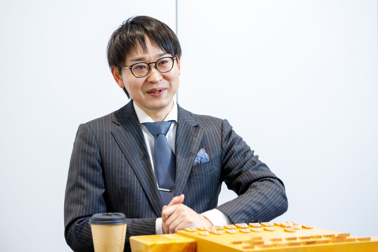 A photo of Takayuki during the interview