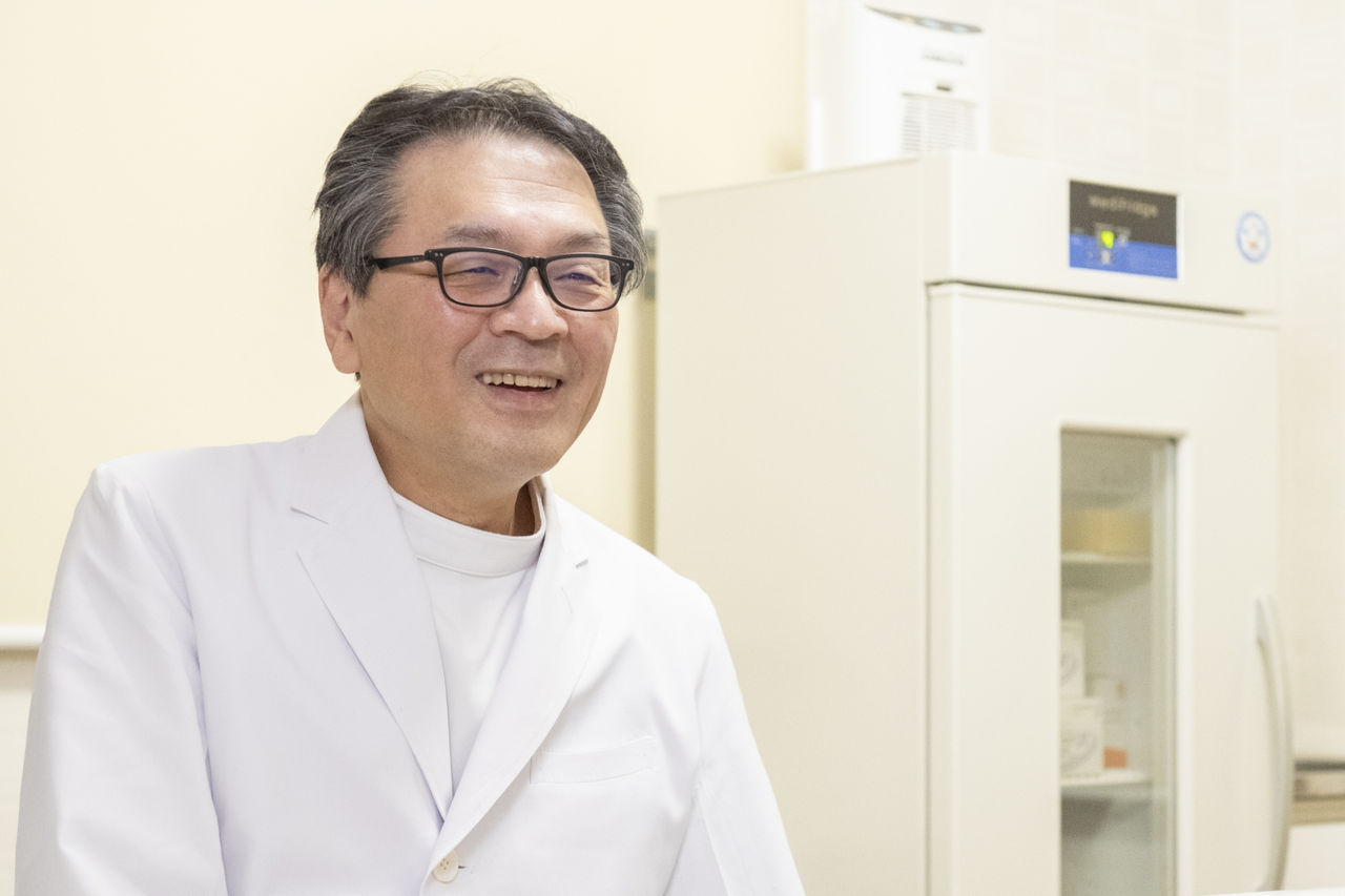 A photo of Dr. Jun Shoji smiling