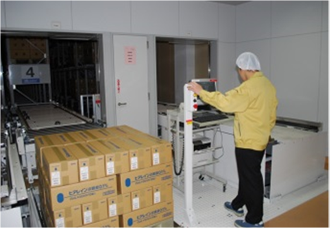 写真：製造工程準備作業