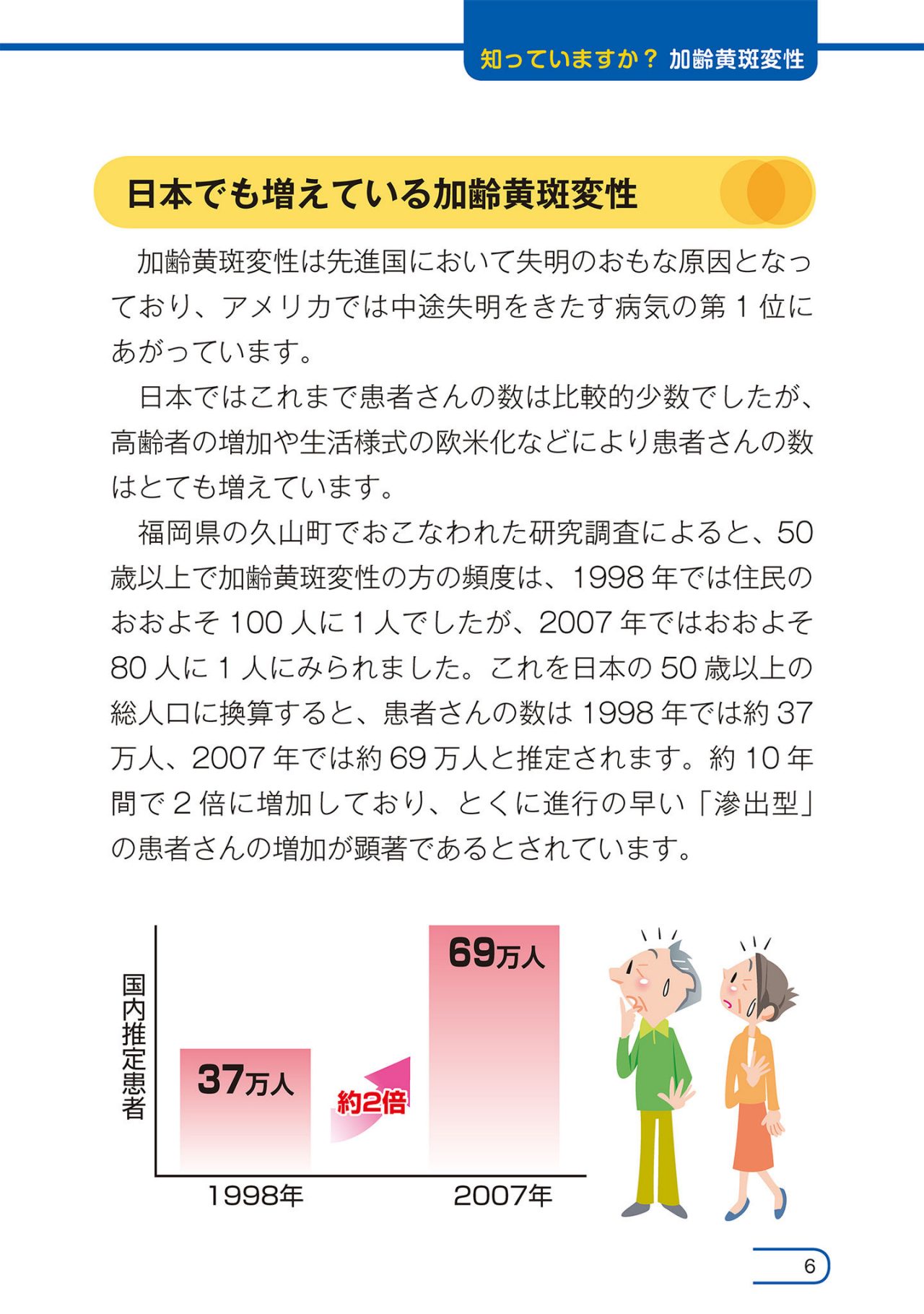 加齢黄斑変性はなぜおこるの？