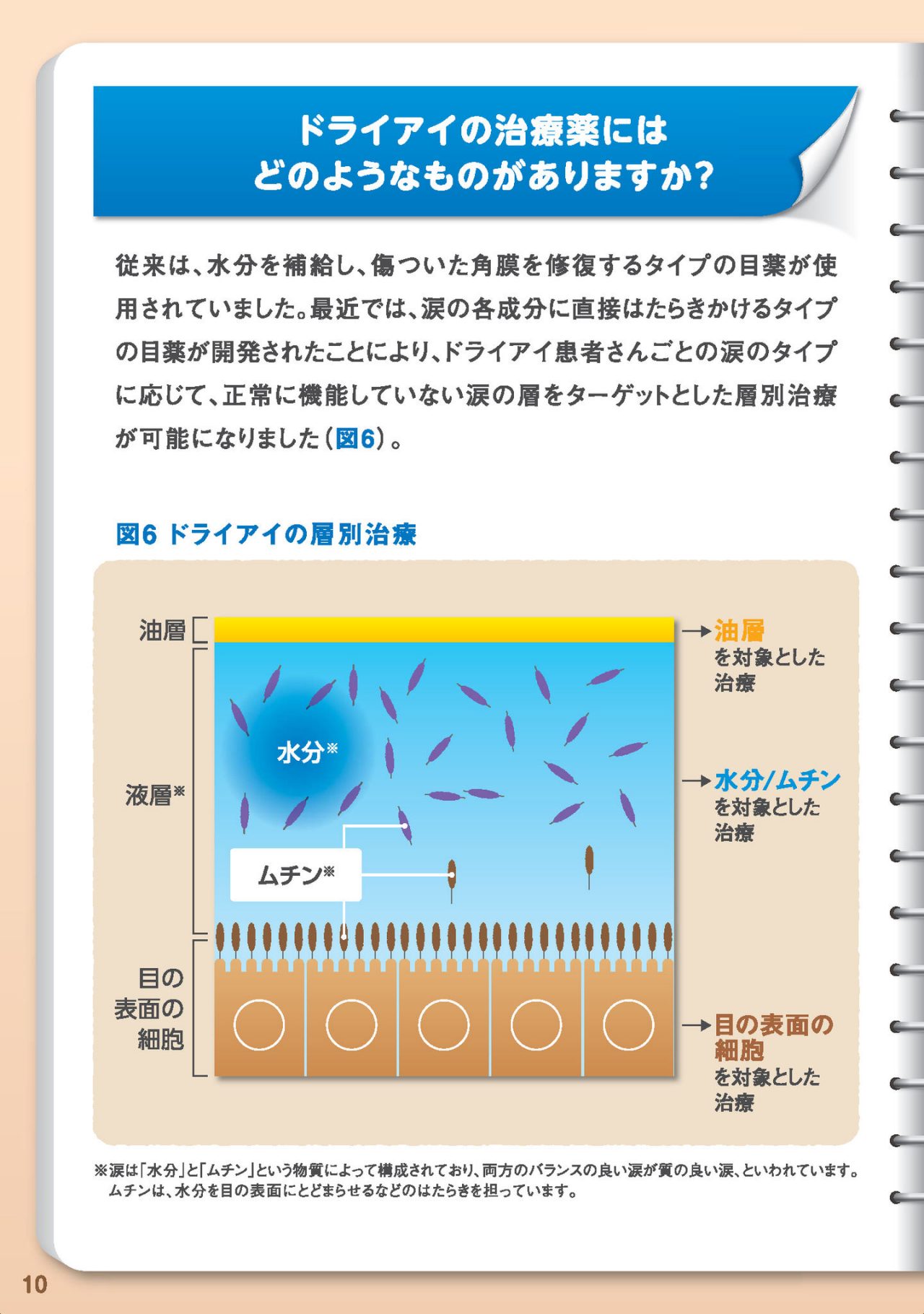 ドライアイの治療薬にはどのようなものがありますか？